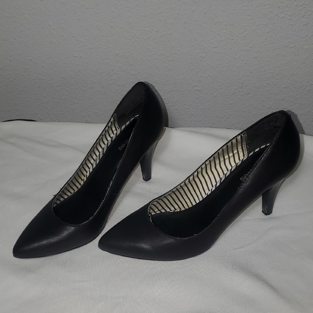 Maurices Black Heels Sophisticated Style